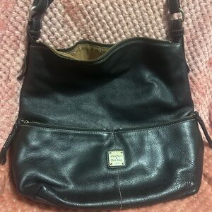 Dooney & Bourke Black Leather Shoulder Bag